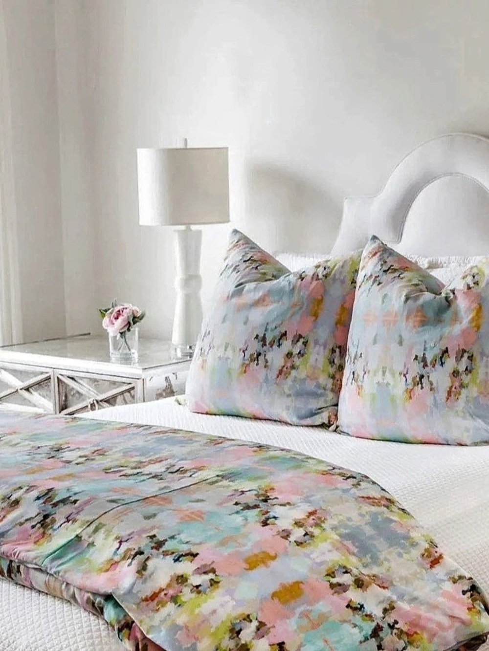 Floral Quilt Set in Multicolor